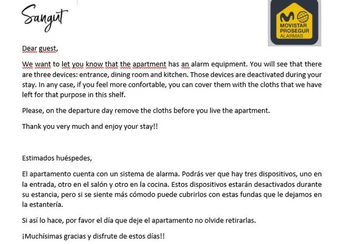 公寓 Apartamento Sangut *